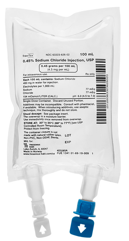 0.45% Sodium Chloride Injection, USP